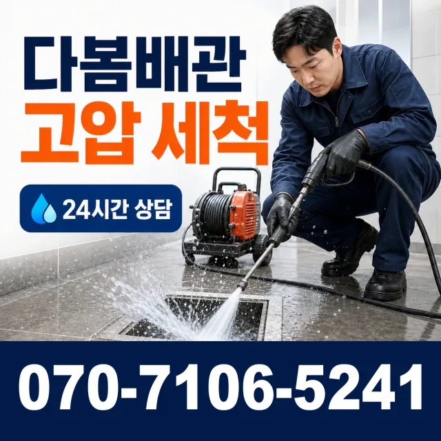 문산면 지원리 배관고압세척 상담 이미지 4